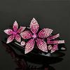 Women Large Hair Claw Rectangle Hair Clips Hairpin Flowers Hair Accessories