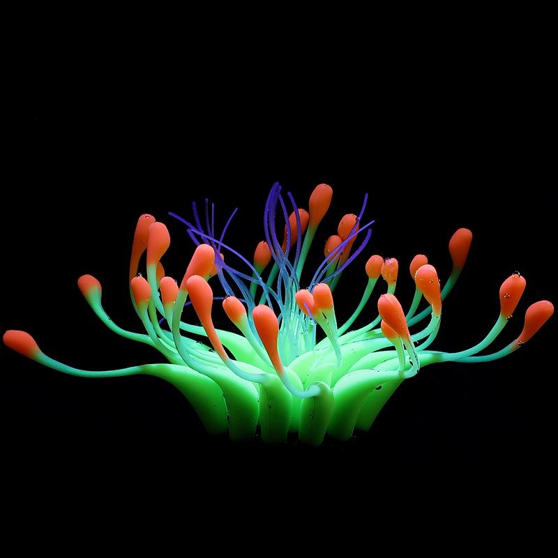 Silicone Soft Coral Aquarium Ornament