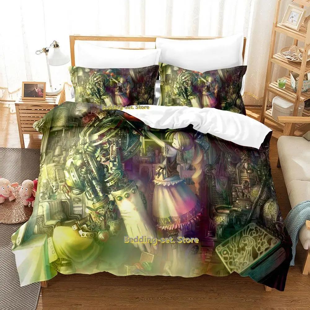 

New Sci Fi Robot Bedding Set Single Twin Full Queen King Size Bed Set Adult Kid Bedroom Duvetcover Sets Anime parure de lit Bed 70x133cm 2pcs