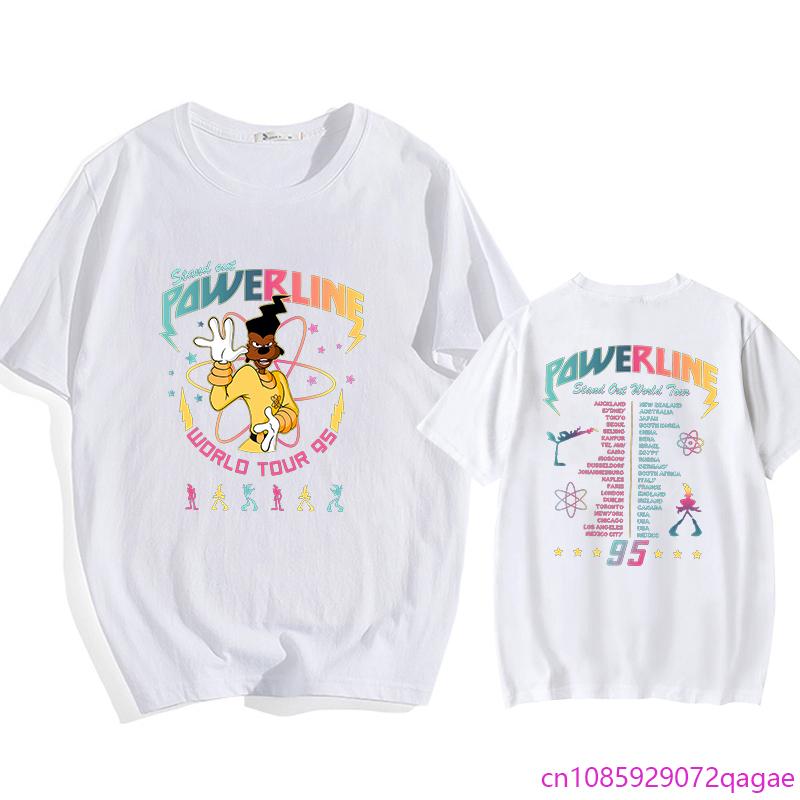 Retro Powerline Stand Out World Tour 95 Shirt Vintage A Movie Powerline Shirt Unisexs Cotton Unisex