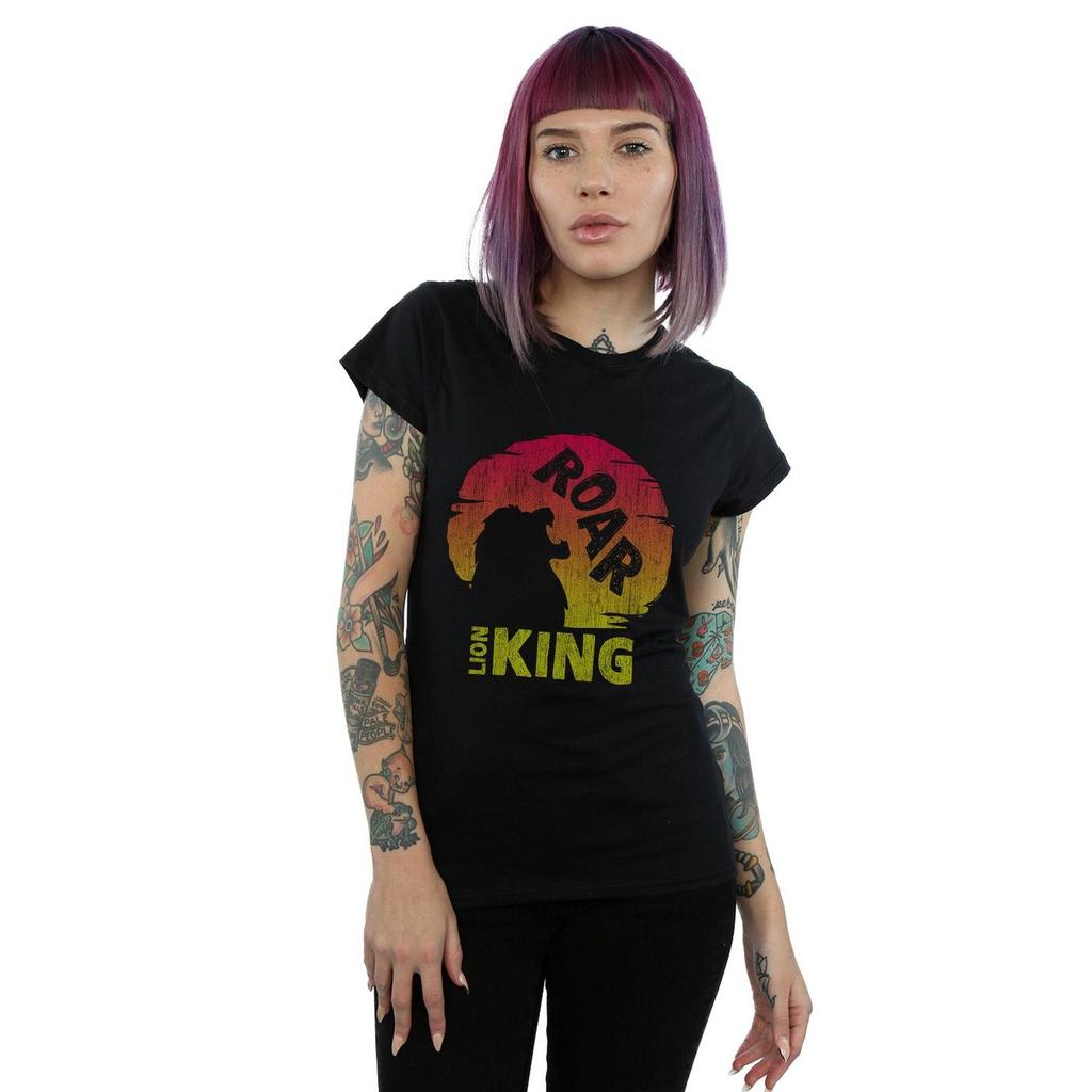 Disney Womens/Ladies The Lion King Movie Roar Cotton T-Shirt