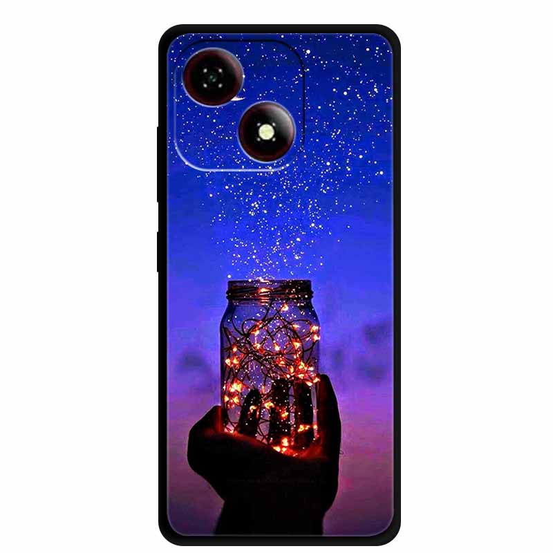 Θήκη για ZTE Blade A35e A 35 e A35 e Μαύρη Σιλικόνη Μαλακό Πίσω Κάλυμμα Θήκη για ZTE Blade A35E Θήκη Κινητού Z2466 Funda Καλύμματα