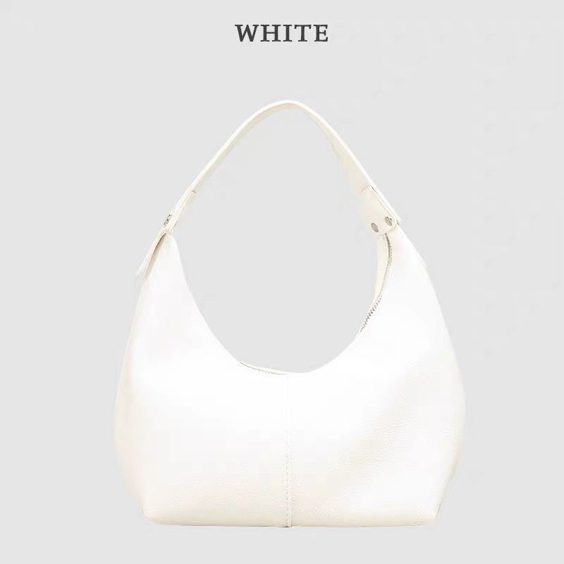 Dumpling-shaped Bags with Lychee Pattern Women Popular Hand-held and Single-shoulder Bags This Year Versatile and Stylish Women's Bags
