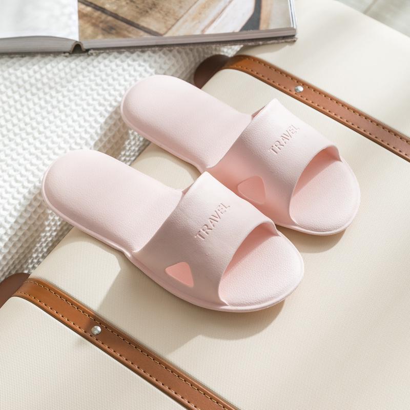 Unisex Non-slip Folding Bath Slippers for Home, Travel, and Hotels