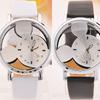 Mickey Mouse Childrens Fashion Quartz Watch With Large Dial For Kids And Teens