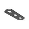 Kaedear Motorcycle Universal Stainless 2mm Universal Set of Custom Brackets x 3 x 25 x Brackets, Steel, Thick, Fit, 2, (KDR-YX-S10-3M10) (M10