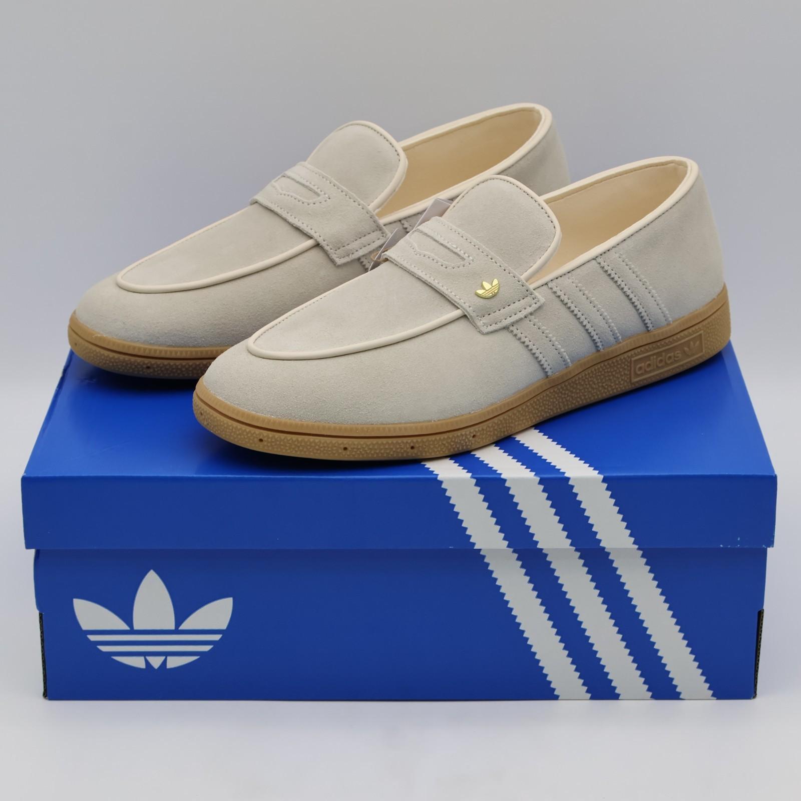 KJ0640 adidas Handball Spezial Loafer Wonder White (Women s) 10W