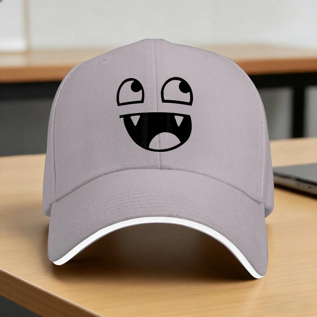 Epic Face Vampire Casual Baseball Cap Summer  Trucker Hat Breathable Hunting Snapback Cap Unisex Adult Stylish Baseball Caps