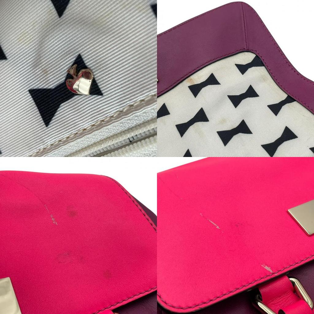 Used Kate Spade Handbag Catherine Street Catherine Street JoanieHandbag purple/pink leather Women