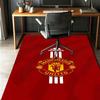 Manchester Football Pattern Rug, Indoor/Outdoor Mat, for Picnic, Gameroom, Bedroom, Office, Living Room, Home Decor Carpet, Birthday Gift