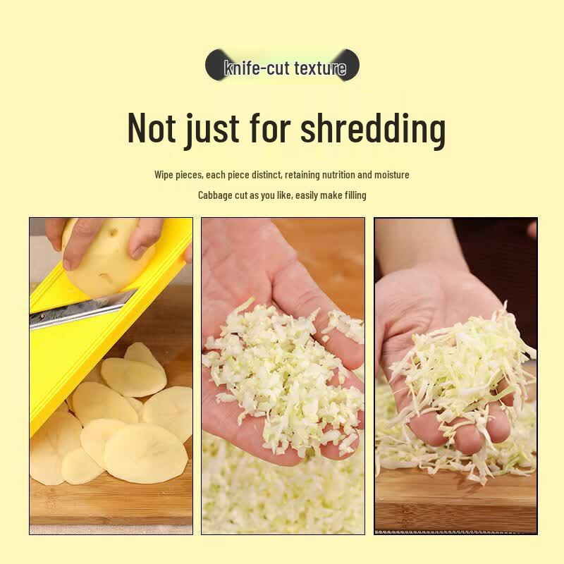 Bamboo Multi-functional Vegetable Shredder & Slicer