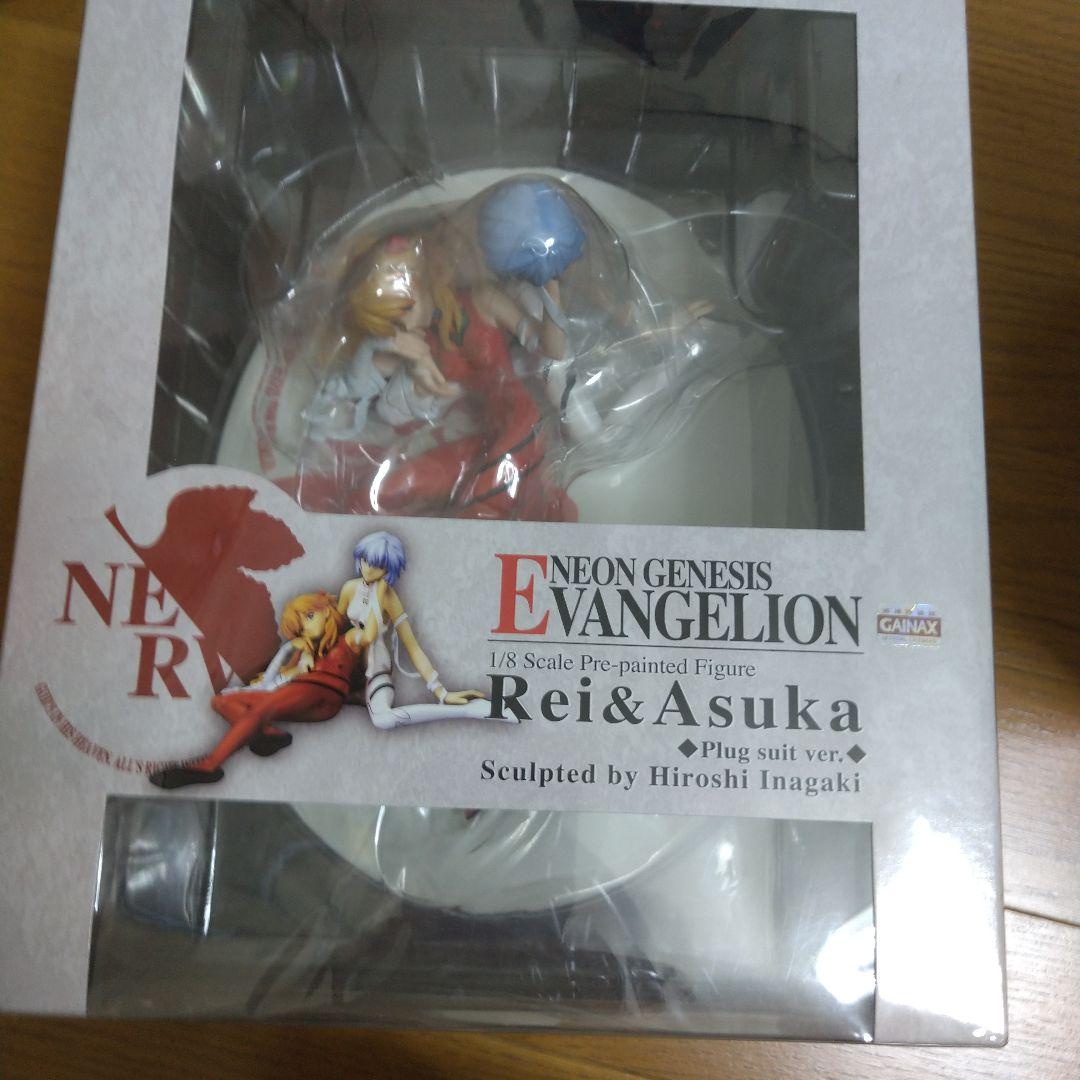 

[Б/У] Фигурки Евы Рей и Аски и фигурка Евы в премиальном школьном купальнике