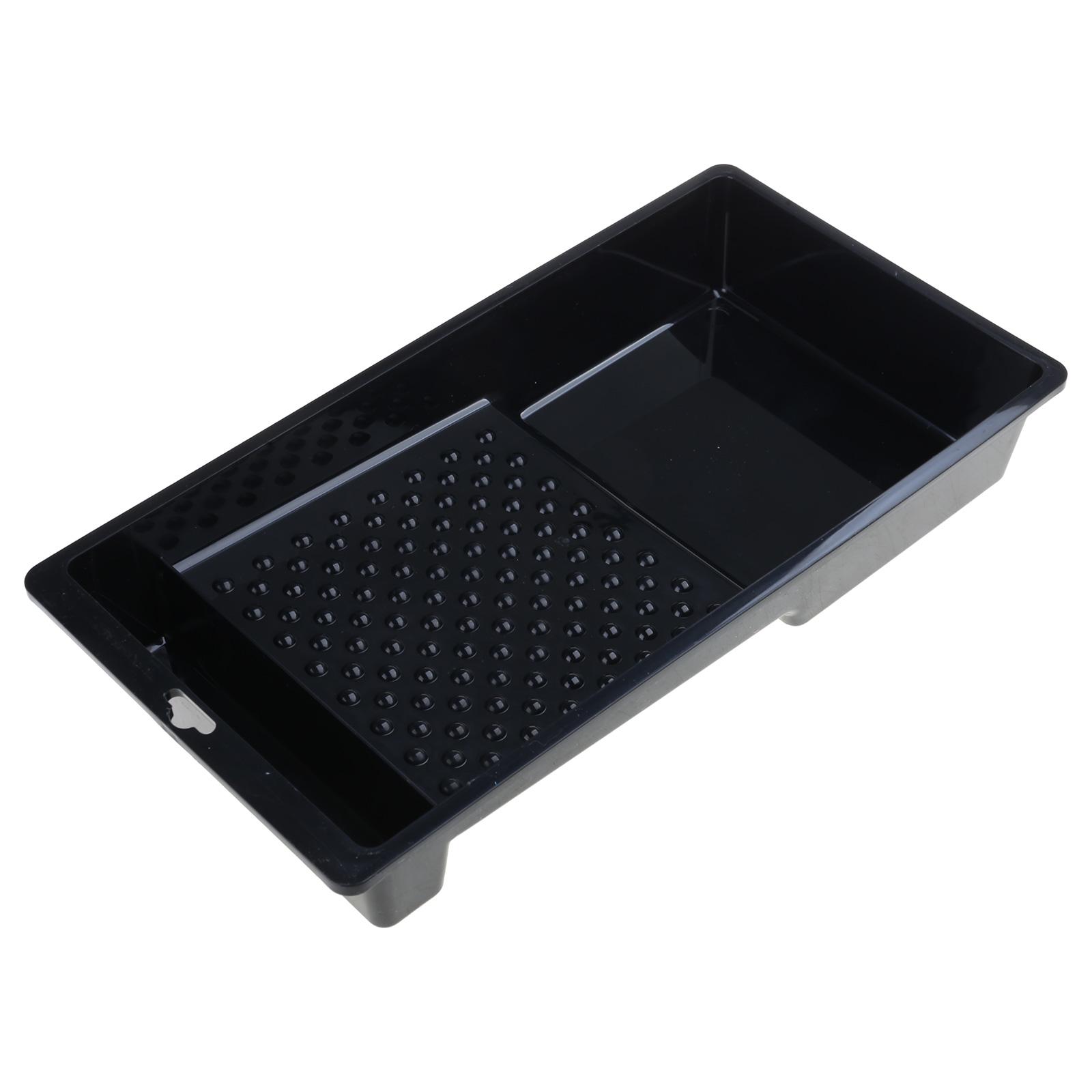 

Lightweight 4 Inch Paint Holder Plastic Painting Tray Suitable for Outdoor Indoor Use Professional Construction Workers B