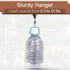 Adjustable Telescopic Chicken Feed Hanger, Durable Pulley Mount Design with Multipurpose Plant Hooks for Farm Use