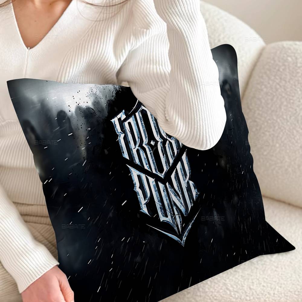 Game F-Frostpunk Cushion Cover Car Throw Pillow Case For Sofa Car Christmas Gift 40x40cm 45x45cm 12x12Inch