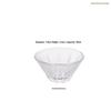 Japanese Crystal Glass Kung Fu Tea Cup with Gold Painting - Small Tasting Bowl