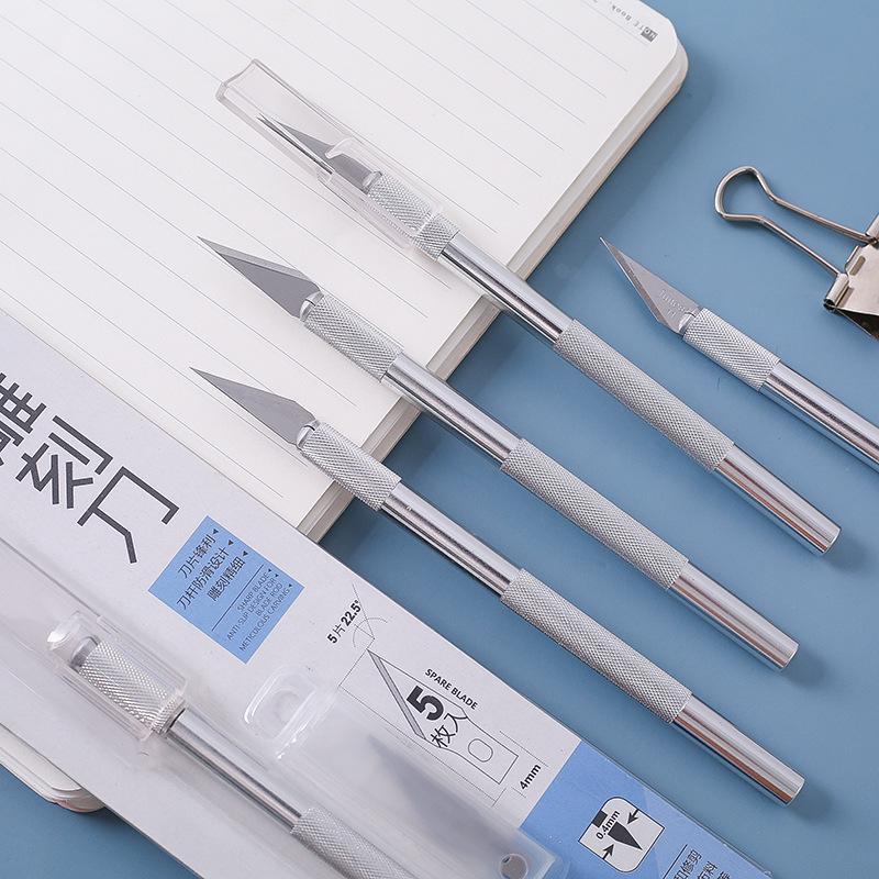 Junesix503 Rubber Stamp Carving Knife Set: Small Steel and Pen Knives for Precision Cutting