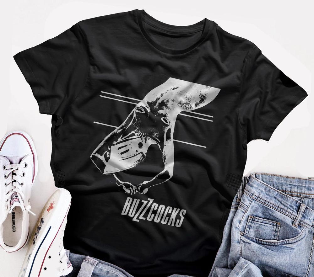 Buzzcocks T Shirt Screen Print Short Sleeve Shirt Cotton