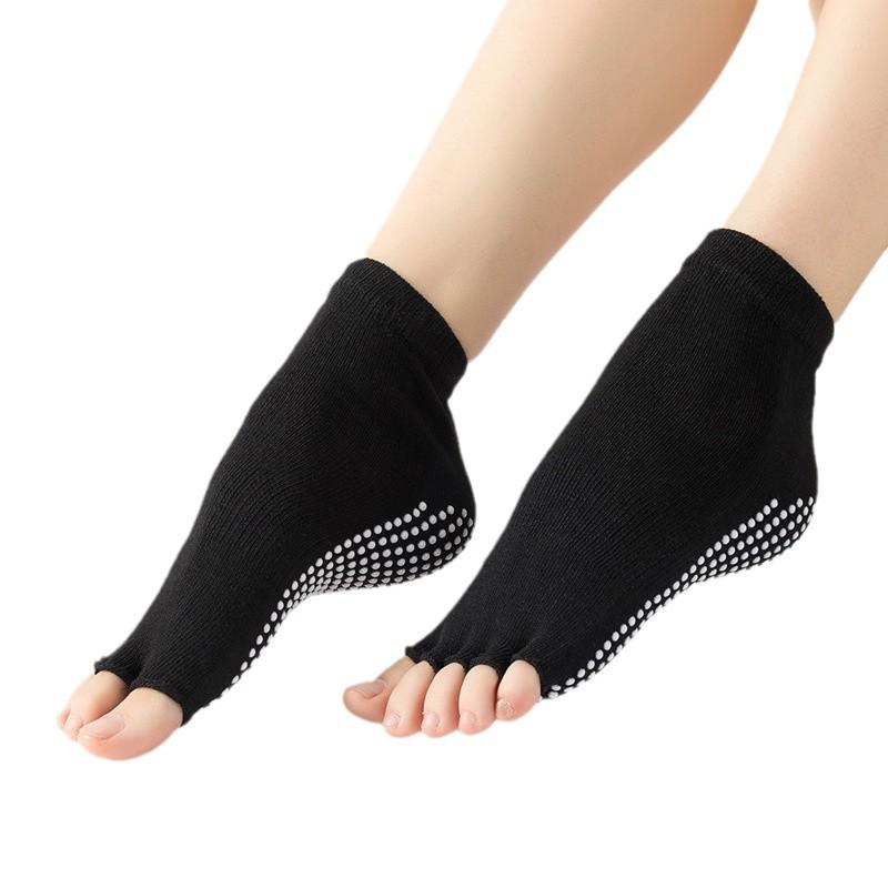 Women's Five-Finger Open-Toe Non-Slip Yoga Socks