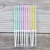 New Birthday Candle Colorful Thread Creative Children's Party Candle Happy Meeting A2 New Slender Candle