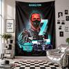 Lewis Hamilton Nástěnná tapiserie Domácí dekorace Závěsná látka na zeď pro ložnici Obývací pokoj Pozadí
