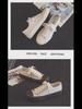 Korean Caramel Biscuit Canvas Sneakers, Ulzzang Hong Kong-Flavored Harajuku Style, Retro 1970s All-Match, E29.