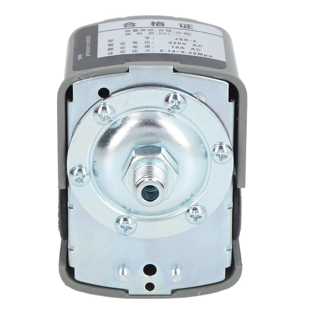 Wasserpumpen-Druckschalter Einstellbarer Druckregelschalter 1 4in NPT Außengewinde AC220V 10A