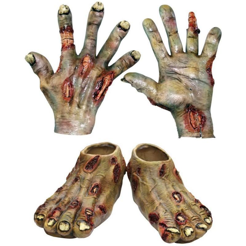 Halloween Zombie Brain Latex Mask Horror Cosplay Party Costume