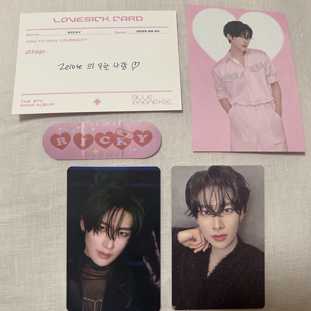 

[USED] ZB1 Ricky trading cassette