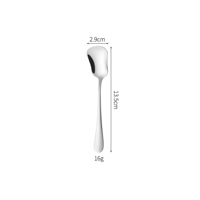 Stainless Steel Long Handle Soup & Dessert Spoon with Round Point – Western Tableware Series 1010