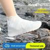 2 Pairs Unisex Waterproof Non-Slip Rain Shoe Covers: Durable and Thickened for Outdoor Use