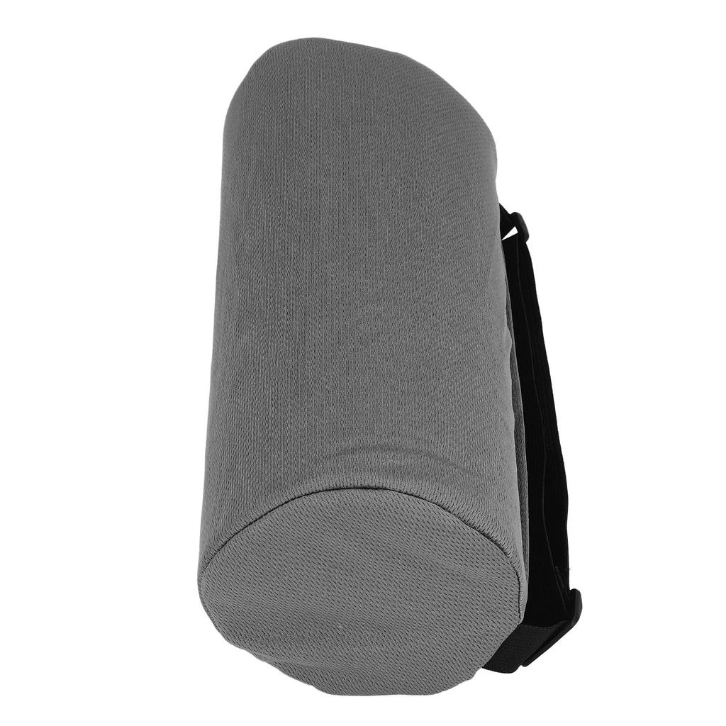 Lumbar Roll Pillow Multifunctional Back Roll Waist Support Cylinder Pillow with Strap