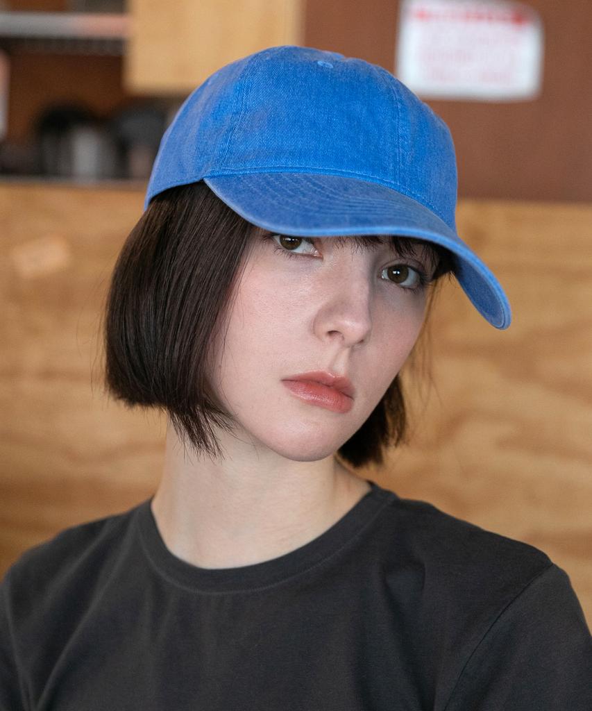 Chaebteo Standard Pigment Ball Cap - Blue