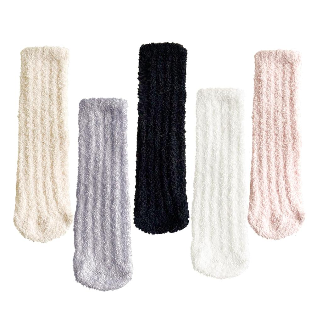 Baby Thick and Warm for Loose Ages 1 To Set of 5 [MOMSMENU] Socks, Winter, Fit, Non-Slip, 5,