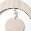 1ks-Bohemian dřevěné ručně vyráběné šperky, umělecká a kreativní domácí dekorace minimalistická nástěnná dekorace