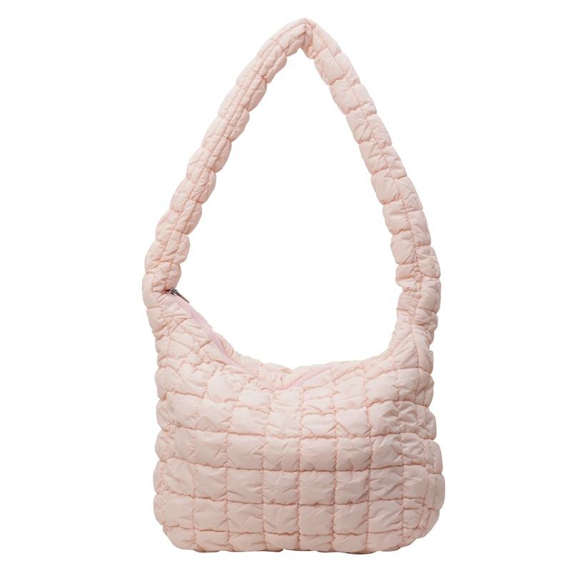 Fengyun Faltbeutel Große Kapazität Ein Schulter Unterarm Damen Tasche Trendig Lässig Vielseitig Messenger Tragetasche