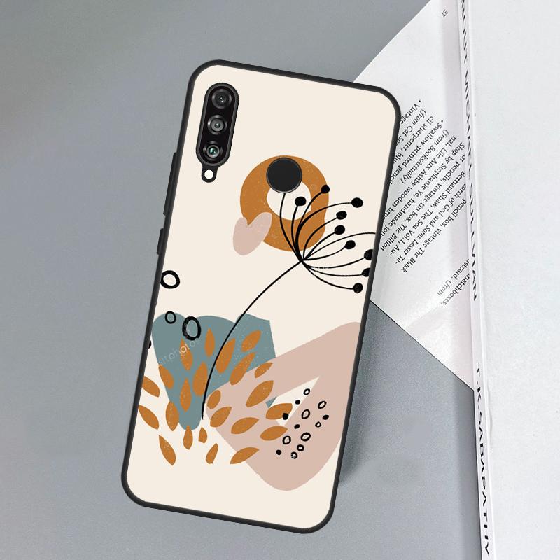 Abstract Plants For Huawei Nova 10 9 SE 3i 7i 8i 11i 12i Y73 Y90 Y70 Y72 Y61 Y91 P60 Pro P40 P30 Lite Case