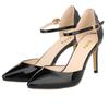 New Women Pumps Pointed Toe Patent Leather High Heels Sexy Ankle Strap Sandals Ladies Party Wedding Shoes Femininos 952-7PA