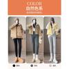 Women High Waist Thickened Fleece Thermal Leggings Outer Wear Winter Warm Pants