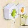 Bird House Shape Bird Key Holder Mini Anti-lost Key Holder Creative Keys Rails  Home