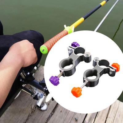 2 Pieces Adjustable Fishing Chair Support Leisure Facila