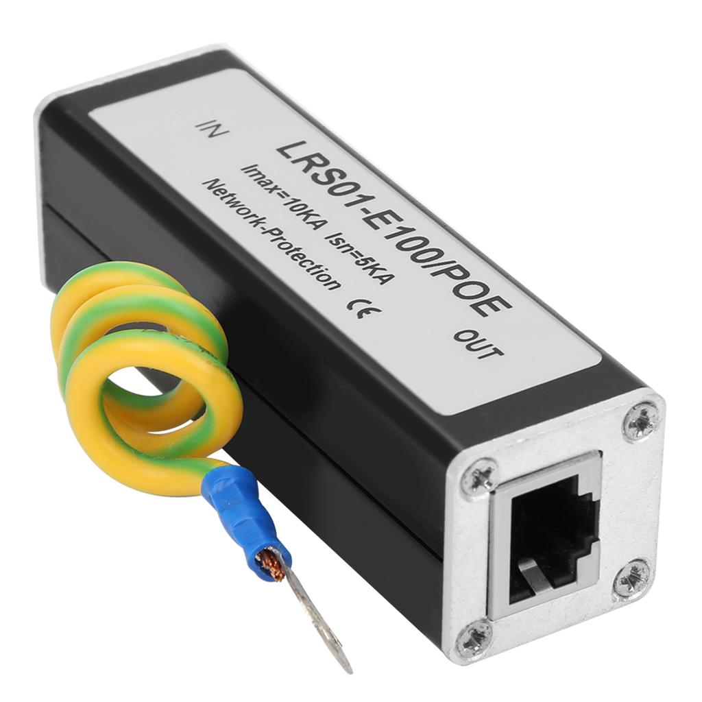 POE Networks Arrester IP Camera Thunder Surge Protector Quick Response Security Application