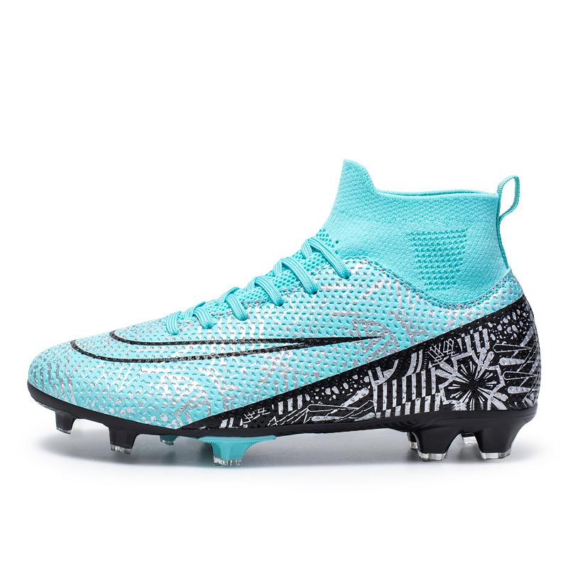 High-top Long Nails Broken Nails Football Shoes Male and Female Teenagers Source