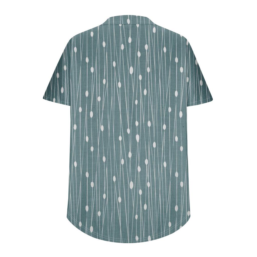 Shirts For Women Linen Button Down Shirt Women Oversized Womens Tops Dressy Casual Short Sleeve Tees For Women Trendy
