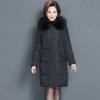 Middle-aged Women's Winter Cotton Coat  Mother's Down Jackets Women Winter Cotton Padded Jackets Warm Thick Parkas