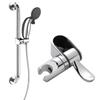 Adjustable Shower Head Holder With 360 Degree Rotating Universal Shower Grab Bar Head Holder Easy Installation