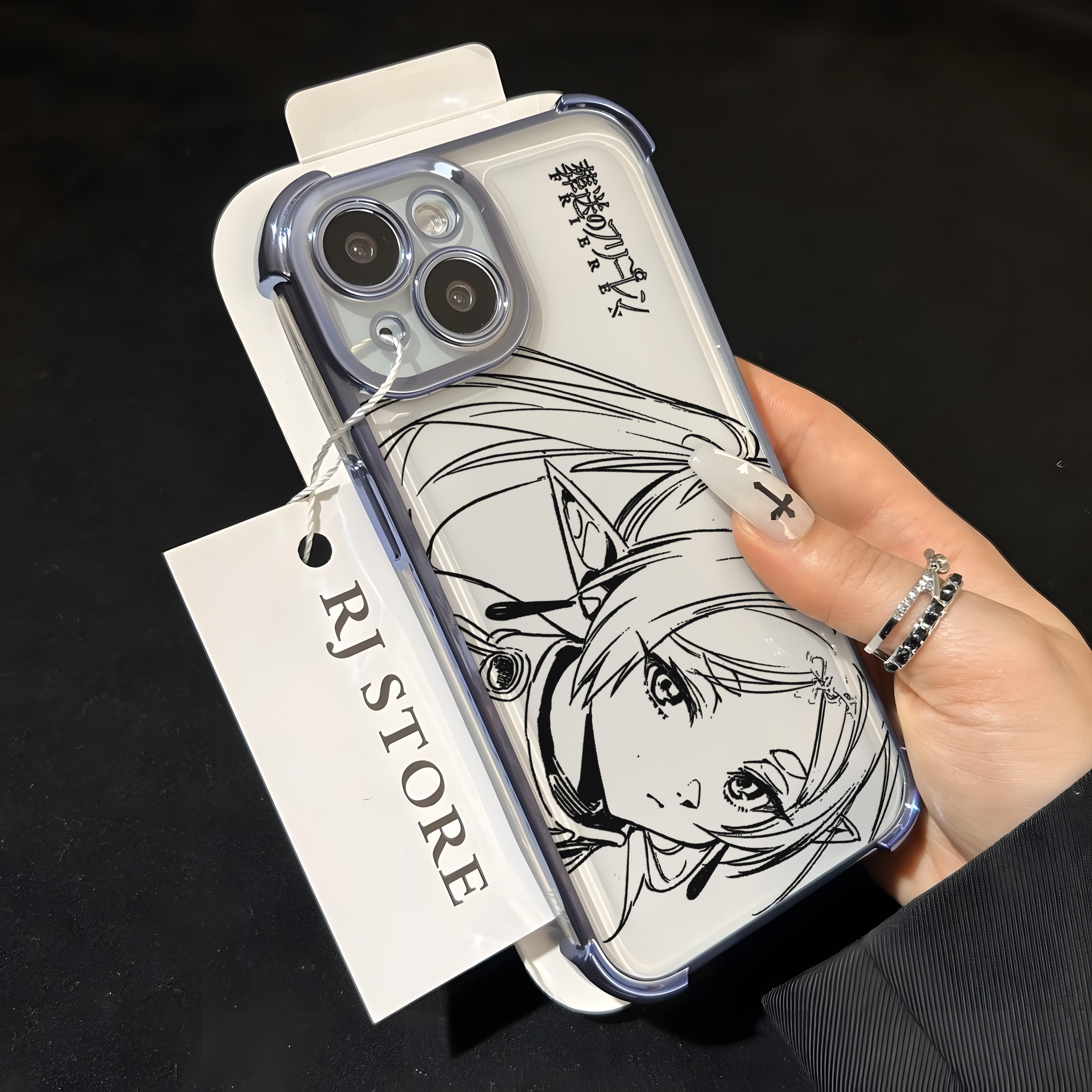 

Аниме Фрирен Пара Горячее покрытие Чехол для телефона Для Samsung A37 A57 A07 A36 A16 A06 A35 A55 A25 A26 A24 A14 A05 A04 4G 5G Samsung A07 4G