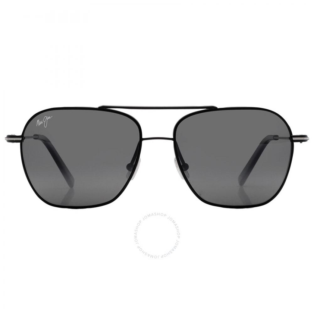 

Maui Jim Mano Neutral Grey Navigator Unisex Sunglasses 877 02 57