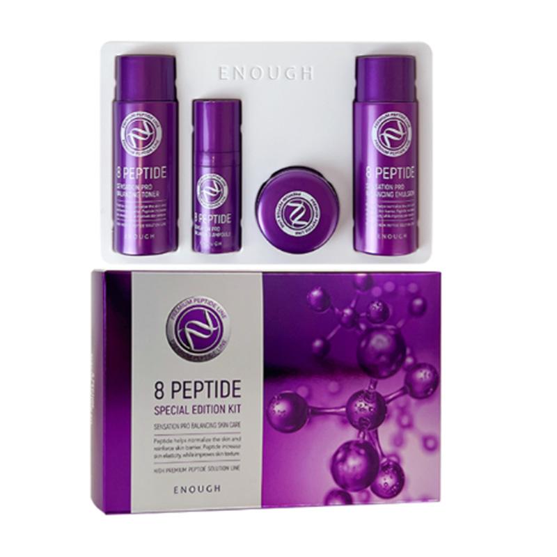 ENOUGH Ultra X10 Special Edition 4 Facecare Kit OR 8 Peptied Special Edition 4 Facecare Kit (2 Options)