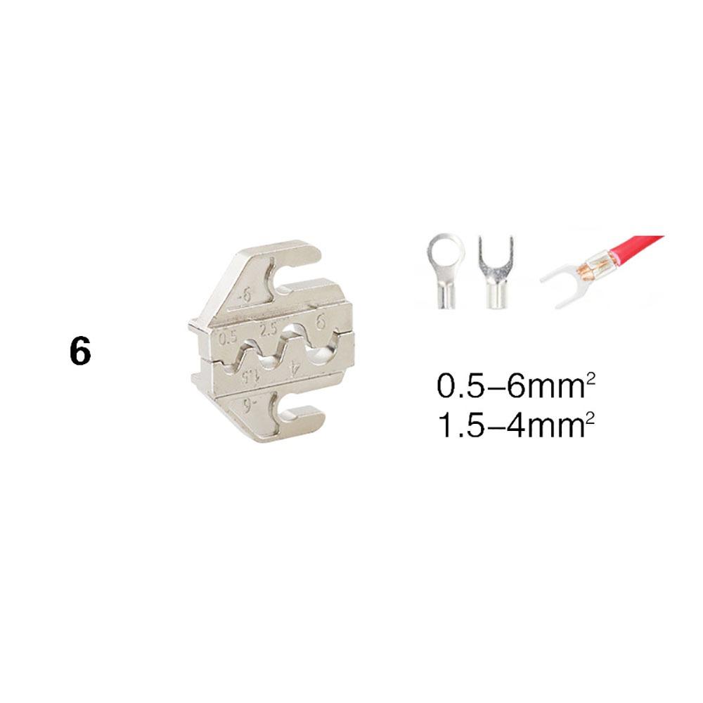 Replacement Crimping Tool 4mm Slot Wire Crimper Jaws High Quality Jaw Tool  for Crimping Terminals